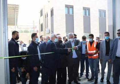 افتتاح محطة تحلية مياه البحر لمحافظتي غزة والشمال