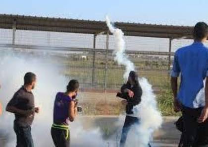 إصابة 9 مواطنين وصحفي برصاص الاحتلال في كفر قدوم