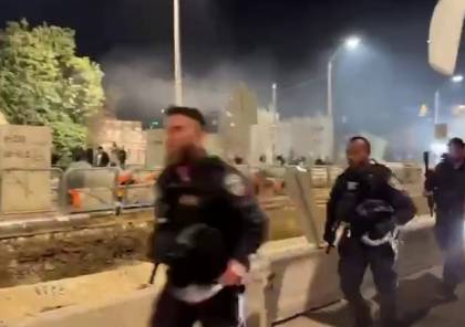 قوات الاحتلال تقمع المحتفلين بفوز المنتخب المغربي في القدس