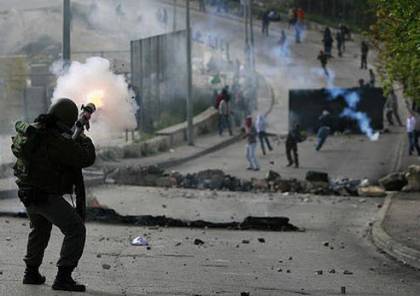 إصابة 10 مواطنين بالاختناق خلال قمع الاحتلال مسيرة كفر قدوم