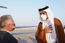أمير قطر يناقش تطورات الأوضاع في فلسطين مع الملك عبد الله الثاني
