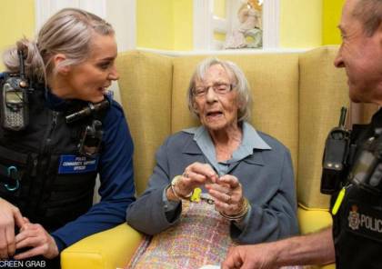 الشرطة تعتقل امرأة عمرها 104 أعوام لسبب "غريب جدا"