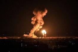 جيش الإحتلال يقصف عدة مواقع للمقاومة في قطاع غزة