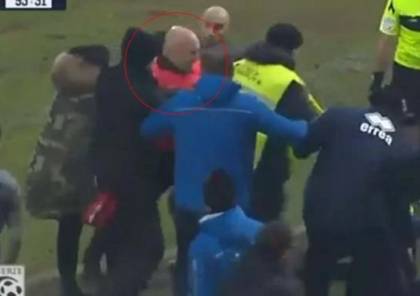 فيديو.. إيقاف مدرب إيطالي نطح منافسه وطلب كسر أقدام اللاعبين
