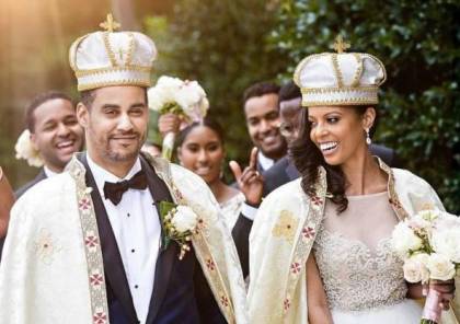 قصة الأمير الأثيوبي الذي تزوج من أمريكية بعد حب طويل