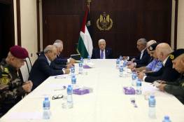 الرئيس عباس يترأس اجتماعا لقادة الأجهزة الأمنية