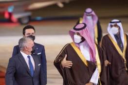 ولي العهد السعودي يستقبل العاهل الأردني في الرياض