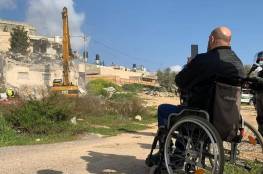 ألم ودموع.. الاحتلال يهدم منزل المقدسي حاتم أبوريالة في بلدة العيساوية (صور و فيديو)