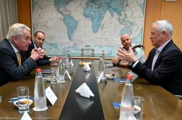 غانتس يكشف تفاصيل اجتماعه مع المبعوث الاممي للسلام بشأن قطاع غزة
