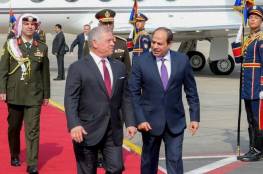 مباحثات بين الرئيس السيسي وملك الأردن حول الأوضاع في قطاع غزة