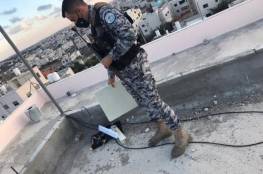 إزالة أبراج بث اتصالات إسرائيلية في محافظة الخليل