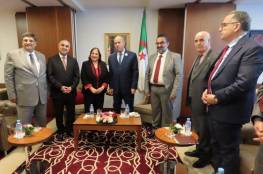 وزيرة الصحة تبحث مع نظيرها الجزائري تعزيز التعاون بين البلدين