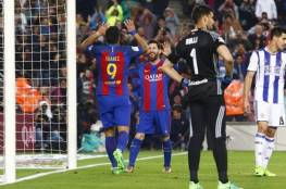 برشلونة يحقق فوز بشق الأنفس أمام سوسيداد