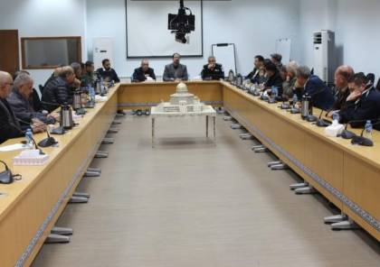 غرفة عمليات مشتركة لتنفيذ قرار منع إدخال المنتجات الإسرائيلية