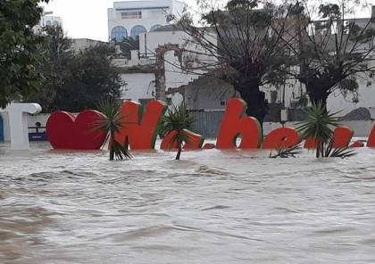 فيضانات مرعبة تضرب تونس وتخلف خسائر بشرية ومادية