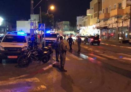 يافا: اعتقال مشتبه بإلقاء مادة مشتعلة على الشرطة