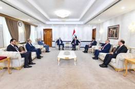 الرجوب يطلع نائب رئيس وزراء العراق على آخر المستجدات