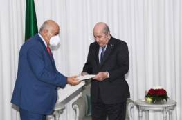 الرئيس الجزائري يؤكد موقف بلاده الثابت من القضية الفلسطينية