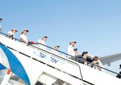 160 مهاجرًا يهوديًا يصلون تل أبيب