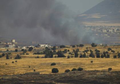 الجيش الإسرائيلي يقصف سوريا ردا على سقوط قذيفة بالجولان 