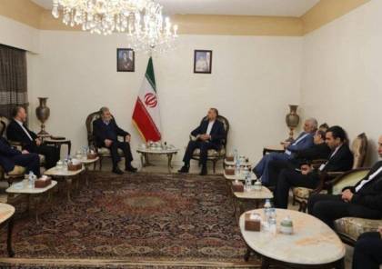 تفاصيل لقاء النخالة مع وزير الخارجية الإيراني في بيروت