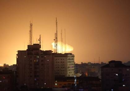 بالفيديو: طائرات الاحتلال تشن سلسلة غارات عنيفة على قطاع غزة والمقاومة تتصدى
