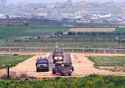 طلقات نارية تستنفر قوات الاحتلال على حدود قطاع غزة والجيش يعقب..