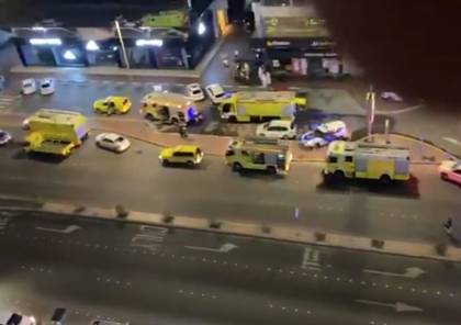  انفجار كبير في أبو ظبي (فيديو)