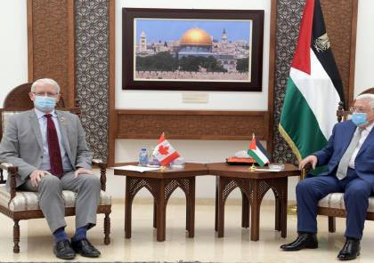 تفاصيل اجتماع الرئيس مع وزير الخارجية الكندي: ضرورة الإسراع في عملية إعادة اعمار غزة
