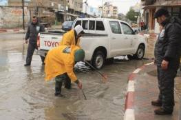 بلدية غزة توضح أسباب تجمع مياه الأمطار ببعض الشوارع خلال المنخفض الأخير