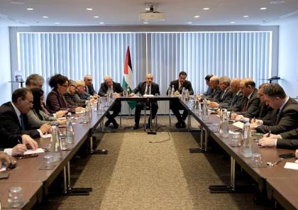 تفاصيل لقاء اشتية مع السفراء العرب لدى بلجيكا والاتحاد الأوروبي