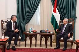 الرئيس عباس يبحث المستجدات مع المفوض العام لأونروا
