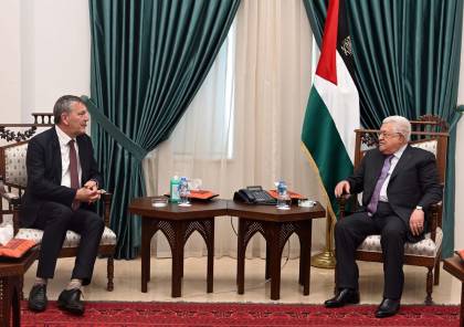 الرئيس عباس يبحث المستجدات مع المفوض العام لأونروا