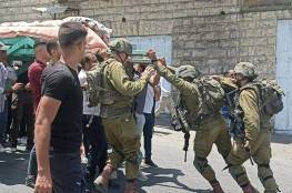 كما حدث مع شيرين..الاحتلال الاسرائيلي يهاجم جنازة مواطنة فلسطينية في الخليل