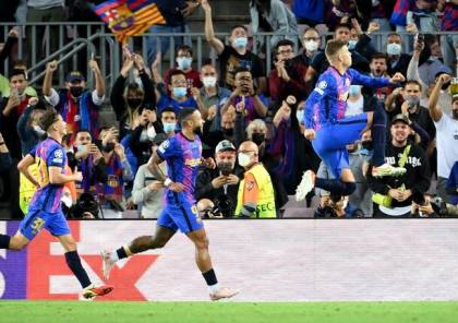 برشلونة يحقق فوزه الأول في دوري الأبطال على حساب دينامو كييف (فيديو)