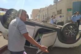 بيت لحم: إصابة مواطنين بجروح بعد انقلاب مركبتهما