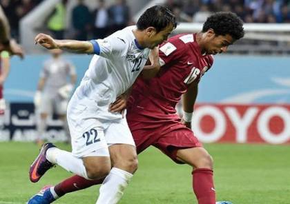 فيديو .. قطر تتلقى هزيمة من المنتخب الأوزبكي