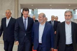 تفاصيل اجتماع الفصائل الفلسطينية مع الرئيس الأسد (صور وفيديو)