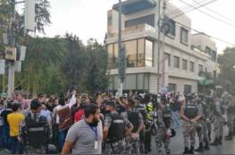 اعتصام أمام السفارة الفرنسية في الأردن احتجاجا على الإساءة للنبي محمد