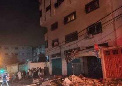 شهيدة وإصابات بقصف إسرائيلي لعمارة سكنية  غرب مدينة غزّة..صور