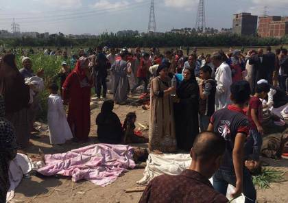 صور: 29 قتيلا و 88 مصابا فى حادث تصادم قطارى الإسكندرية