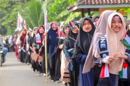 صور: انطلاق فعاليات شهر التضامن مع الشعب الفلسطيني في أندونيسيا 