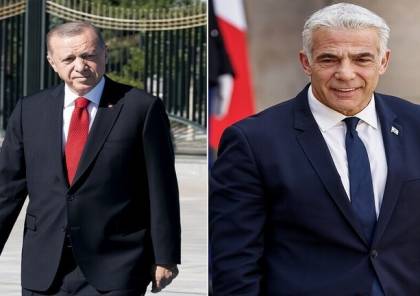 لابيد وأردوغان يتفقان على استئناف الرحلات الجوية الشهر المقبل
