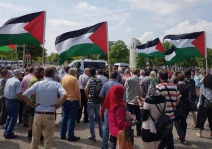 برلين: مظاهرة للجالية الفلسطينية رفضاً لسياسة الضم
