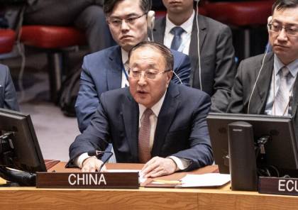 مندوب الصين: مشروع القرار الأمريكي يعطي الضوء الأخضر لمواصلة أعمال القتل في غزة