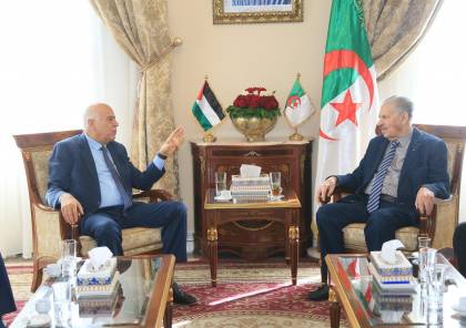رئيس مجلس الأمة الجزائري يؤكد موقفه الثابت تجاه القضية الفلسطينية