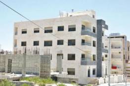 الاحصاء: ارتفاع عدد رخص الأبنية في فلسطين
