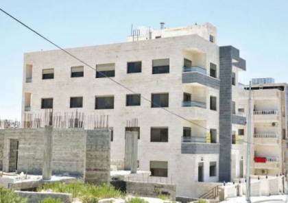 الاحصاء: ارتفاع عدد رخص الأبنية في فلسطين
