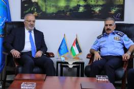 اللواء يوسف الحلو مدير عام الشرطة يلتقي وزير النقل والمواصلات