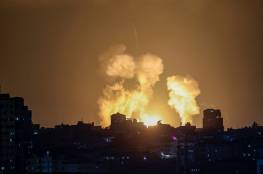 بالفيديو: الاحتلال يشن سلسلة غارات عنيفة على قطاع غزة.. والمقاومة تتصدى